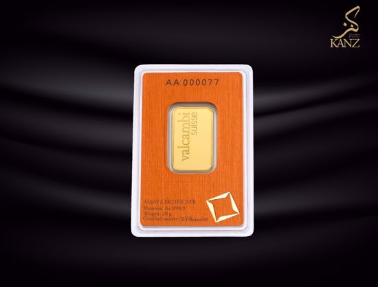 Picture of 20 Grams Minted Gold bar